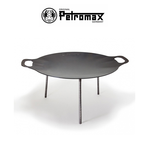 Fs48 德國petromax 鍛鐵燒烤盤48cm 鑄鐵燒烤盤鑄鐵煎盤炒盤牛排鐵盤 探險家戶外用品